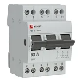 Трехпозиционный переключатель EKF PROxima ТПС-63 3Р 63А 400 В на DIN-рейку (TPS363) Трехпозиционный переключатель EKF PROxima ТПС-63 3Р 63А 400 В на DIN-рейку (TPS363)