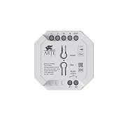 Диммер для светодиодной ленты Arte Lamp Triac 220 В 300 Вт IP20 (A80D-01CH-RF) Диммер для светодиодной ленты Arte Lamp Triac 220 В 300 Вт IP20 (A80D-01CH-RF)