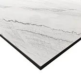 Столешница azurita white 600х500х16 мм компакт-ламинат с плинтусом Slotex