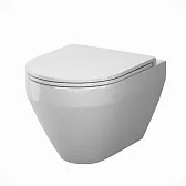 Унитаз подвесной AM.PM Spirit V2.0 Aquaspin безободковый белый с сиденьем дюропласт микролифт смыв торнадо (C701900SC) Унитаз подвесной AM.PM Spirit V2.0 Aquaspin безободковый белый с сиденьем дюропласт микролифт смыв торнадо (C701900SC)
