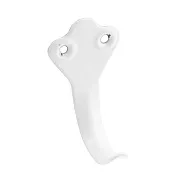 Крючок-вешалка №2 белый Крючок-вешалка №2 белый