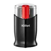 Кофемолка электрическая Kitfort КТ-7556 черная/красная