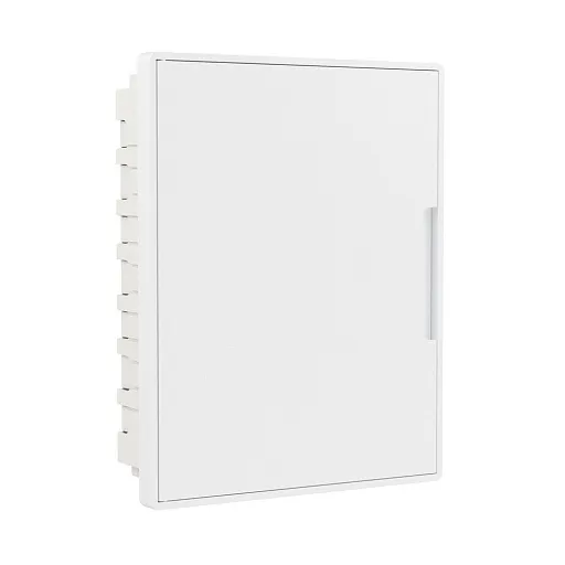 Щит распределительный встраиваемый DKC Frame ЩРВ-П пластиковый IP40 398,6х311,6х102 мм 24 модуля непрозрачная дверь (F24B1WWDIY)