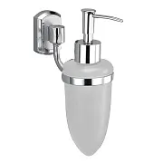 Дозатор для мыла WasserKraft Oder с держателем стекло матовый/металл хром (K-3099) Дозатор для мыла WasserKraft Oder с держателем стекло матовый/металл хром (K-3099)