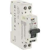 Автомат дифференциальный IEK Armat B06S 32А 1P+NP тип AC 30 мА 6 кА (AR-B06S-1N-C32C030) Автомат дифференциальный IEK Armat B06S 32А 1P+NP тип AC 30 мА 6 кА (AR-B06S-1N-C32C030)