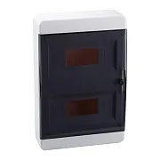 Щит распределительный навесной КЭАЗ OptiBox ЩРН пластиковый IP41 385х290х102 мм 24 модуля (117925) Щит распределительный навесной КЭАЗ OptiBox ЩРН пластиковый IP41 385х290х102 мм 24 модуля (117925)