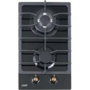 Варочная панель газовая Lauf PG-304BL classic 2 конфорки черная