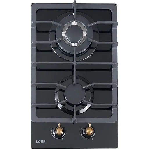 Варочная панель газовая Lauf PG-304BL classic 2 конфорки черная Варочная панель газовая Lauf PG-304BL classic 2 конфорки черная