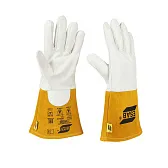 Краги кожаные для сварщика Esab T1050 белые 10 (XL) Краги кожаные для сварщика Esab T1050 белые 10 (XL)