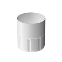 Docke STAL PREMIUM Муфта соединительная D90 (Пломбир 9010) Docke STAL PREMIUM Муфта соединительная D90 (Пломбир 9010)