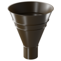 Docke STAL PREMIUM Воронка водосборная Ø 90 (Каштан 8017) Docke STAL PREMIUM Воронка водосборная Ø 90 (Каштан 8017)