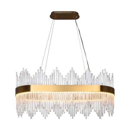 Светильник светодиодный подвесной Freya Chalice 3000К 52 Вт 12 кв.м золото IP20 (FR10008PL-L52G)