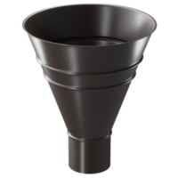 Docke STAL PREMIUM Воронка водосборная Ø 90 (Шоколад 8019) Docke STAL PREMIUM Воронка водосборная Ø 90 (Шоколад 8019)