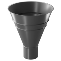 Docke STAL PREMIUM Воронка водосборная Ø 90 (Графит 7024) Docke STAL PREMIUM Воронка водосборная Ø 90 (Графит 7024)