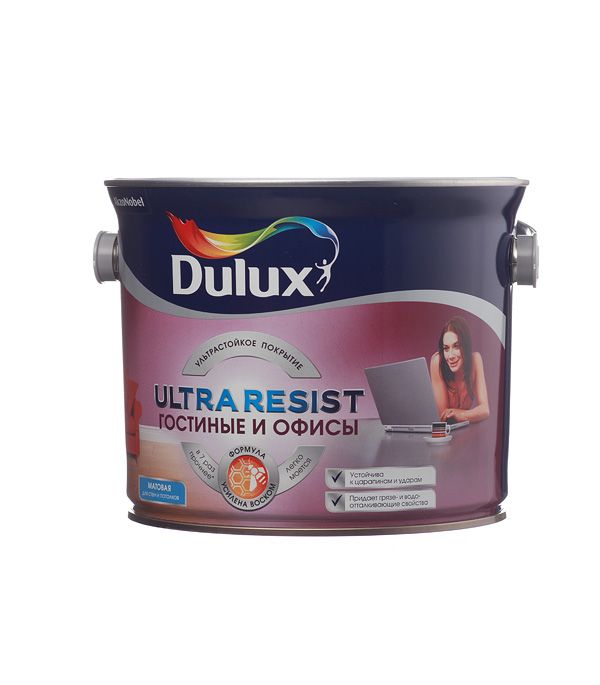 Dulux ultra resist гостиные и офисы