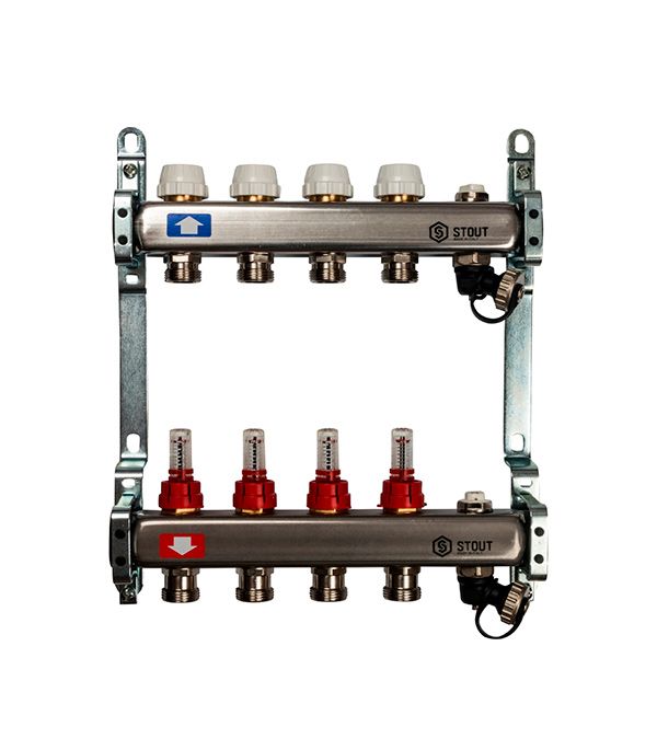 A2k013 icma. Комплект кранов с разъемным соединением для коллекторной группы (ver63). Коллектор из нержавеющей стали stout 5 выходов с расходомерами ozon. Oventrop siku 50-70 нм, 2126300. Коллектор stout 5 выходов в сборе.
