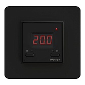 Терморегулятор электронный сенсорный для теплого пола Welrok AZ BK черный с поддержкой Wi-Fi