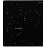 Варочная панель индукционная Krona Magier 45 BL 3BTK 3 конфорки черная