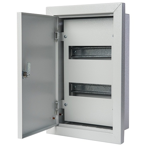 Щит распределительный навесной Dekraft ЩРВ-18 металлический IP31 430х330х120 мм 18 модулей с замком