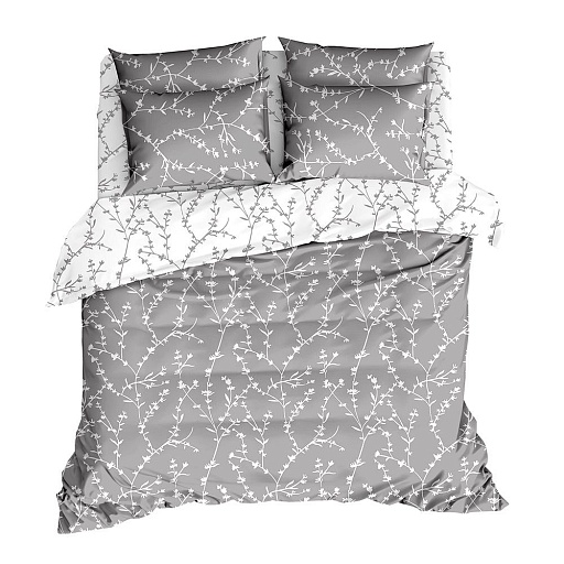 Комплект постельного белья 1,5-спальный бязь Grey (501114/9)