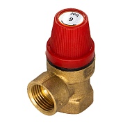 Клапан предохранительный СТМ Термо (CRVP6F12) 1/2 ВР(г) х 1/2 ВР(г) для систем отопления 120 °С KVs 0,4