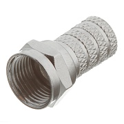 Разъем телевизионный Proconnect F-разъем RG-6 (5 шт.) (05-4003-4-9) Разъем телевизионный Proconnect F-разъем RG-6 (5 шт.) (05-4003-4-9)