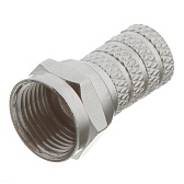 Разъем телевизионный Proconnect F-разъем RG-6 (5 шт.) (05-4003-4-9) Разъем телевизионный Proconnect F-разъем RG-6 (5 шт.) (05-4003-4-9)