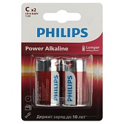 Батарейка Philips Power (Б0062687) C LR14 3 В (2 шт.)