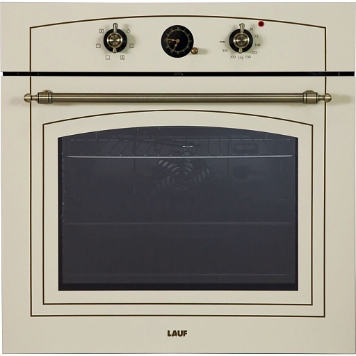 Духовой шкаф газовый встраиваемый Lauf DE-605IV 600 мм слоновая кость