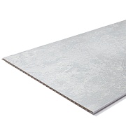 Панель ПВХ 375х2600х8 мм Venta бесшовная офсет камея белое серебро 0,975 кв.м