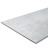 Панель ПВХ 375х2600х8 мм Venta бесшовная офсет камея белое серебро 0,975 кв.м