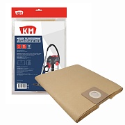 Мешок для пылесоса КМ 30 л к модели VC-1202/30 бумага для сухой уборки (5 шт.) (PBVC-30) Мешок для пылесоса КМ 30 л к модели VC-1202/30 бумага для сухой уборки (5 шт.) (PBVC-30)