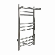 Полотенцесушитель электрический Indigo Line Trinity с полкой 700х332 мм 90 Вт с терморегулятором хром