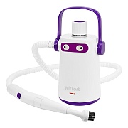 Пароочиститель Kitfort KT-9109-1 бело-фиолетовый