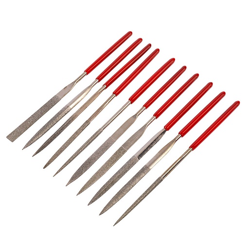 Набор надфилей для обработки твердых материалов Vira 140 мм (822012) (10 шт.) Набор надфилей для обработки твердых материалов Vira 140 мм (822012) (10 шт.)