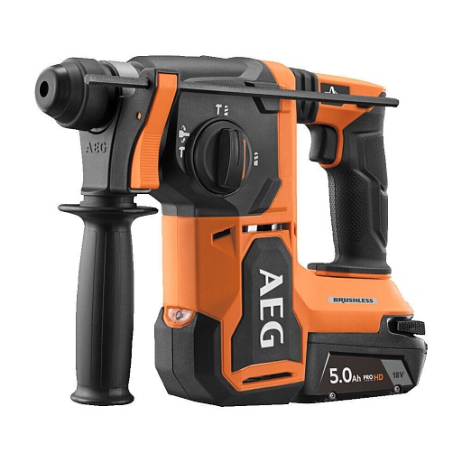 Перфоратор аккумуляторный AEG BBH18BL2-502C 18 В 3 Дж 5 Ач Li-Ion SDS-plus 2 АКБ и ЗУ (24424623) Перфоратор аккумуляторный AEG BBH18BL2-502C 18 В 3 Дж 5 Ач Li-Ion SDS-plus 2 АКБ и ЗУ (24424623)