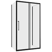 Душевой уголок Abber Schwarzer Diamant черный 100х50х195 см прямоугольник стекло прозрачное 6 мм (AG30100BH-S50B-S50B) Душевой уголок Abber Schwarzer Diamant черный 100х50х195 см прямоугольник стекло прозрачное 6 мм (AG30100BH-S50B-S50B)