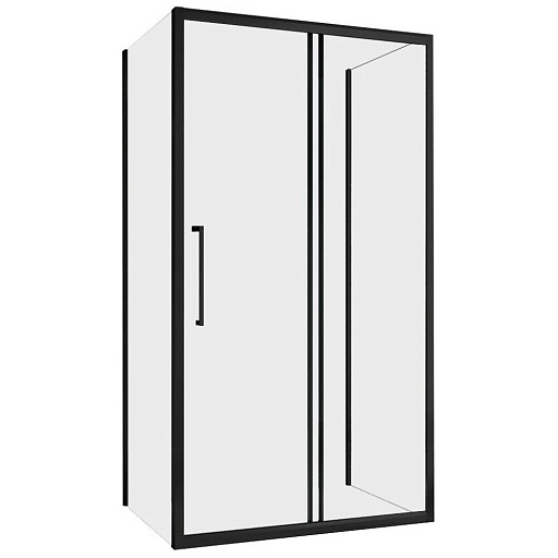 Душевой уголок Abber Schwarzer Diamant черный 100х50х195 см прямоугольник стекло прозрачное 6 мм (AG30100BH-S50B-S50B) Душевой уголок Abber Schwarzer Diamant черный 100х50х195 см прямоугольник стекло прозрачное 6 мм (AG30100BH-S50B-S50B)