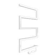 Полотенцесушитель электрический Indigo Sparta 700х400 мм 120 Вт с терморегулятором белый Полотенцесушитель электрический Indigo Sparta 700х400 мм 120 Вт с терморегулятором белый