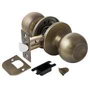 Ручка-защелка Punto кноб 6072 MAB-P без ключа и фиксатора матовая бронза Ручка-защелка Punto кноб 6072 MAB-P без ключа и фиксатора матовая бронза