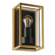 Светильник садово-парковый настенный Arte Lamp Marfik золото E27 15 Вт IP65 (A2322AL-1GO)