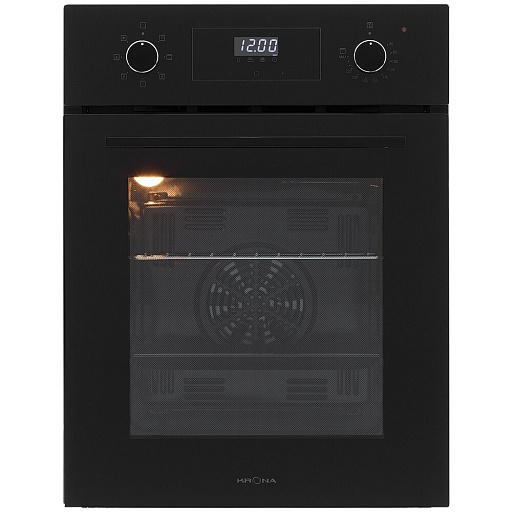 Духовой шкаф электрический встраиваемый Krona Ritus 45 BL/BL G2 447 мм черный Духовой шкаф электрический встраиваемый Krona Ritus 45 BL/BL G2 447 мм черный