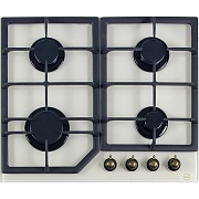 Варочная панель газовая MBS PG-611IV classic 4 конфорки бежевая Варочная панель газовая MBS PG-611IV classic 4 конфорки бежевая