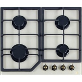 Варочная панель газовая MBS PG-611IV classic 4 конфорки бежевая Варочная панель газовая MBS PG-611IV classic 4 конфорки бежевая