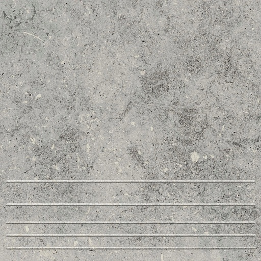 Клинкерная ступень Керамин Вермонт 2 серая 298х298х7 мм (17 шт.=1,51 кв.м)