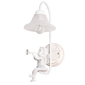 Бра Arte Lamp Amur E14 60 Вт 220 В белое IP20 (A1133AP-1WG)