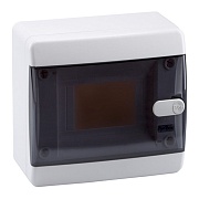 Щит распределительный навесной КЭАЗ OptiBox ЩРН пластиковый IP41 150х182х102,9 мм 6 модулей
