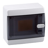 Щит распределительный навесной КЭАЗ OptiBox ЩРН пластиковый IP41 182х150х102,9 мм 6 модулей Щит распределительный навесной КЭАЗ OptiBox ЩРН пластиковый IP41 182х150х102,9 мм 6 модулей