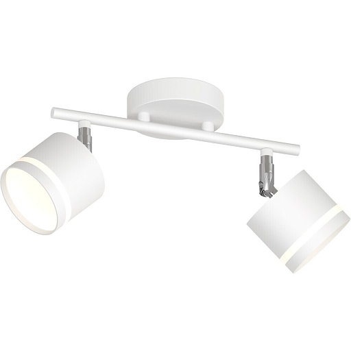 Спот потолочный Schaffner Bajuno GX53 60 Вт 5 кв.м белый IP20 (4735-2 WH) Спот потолочный Schaffner Bajuno GX53 60 Вт 5 кв.м белый IP20 (4735-2 WH)