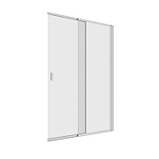 Шторка на ванну раздвижная 100х150х0,4 см профиль хром RGW SC 40 (03114010-11)